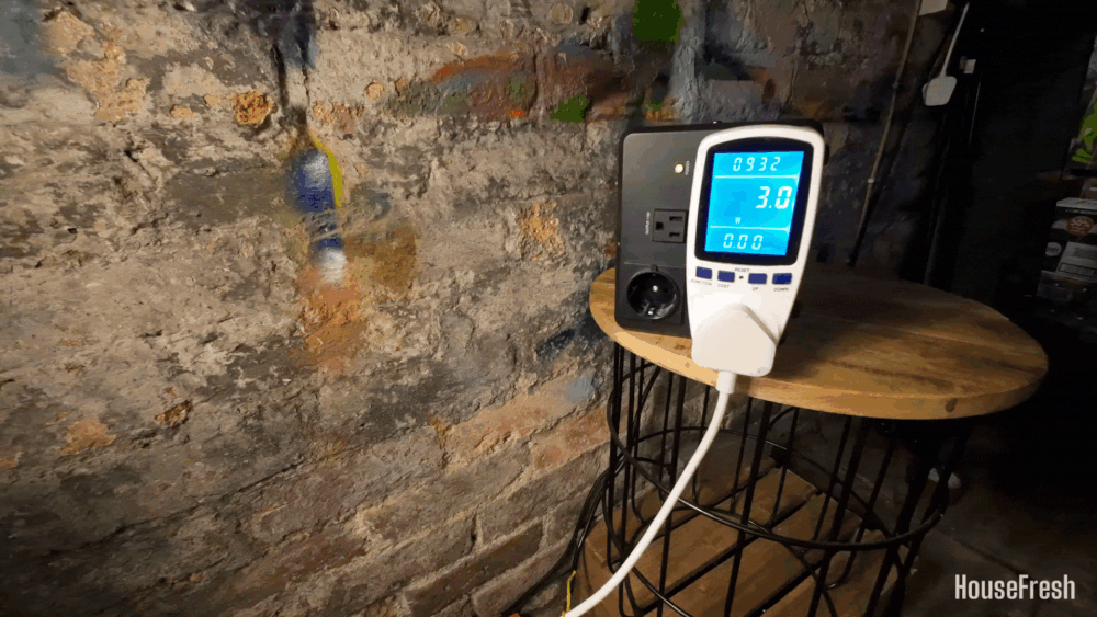 dehumidifier energy test