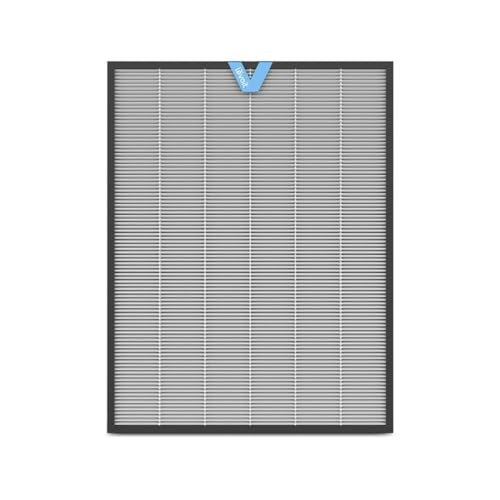 LEVOIT Genuine EverestAir-P Air Purifier Air Filter Replacement, Lasts for 12 -15 Months, Supports HEPA Sleep Mode, Efficient 3-In-1 Washable Filters, EverestAir-RF, 1 Pack, Black