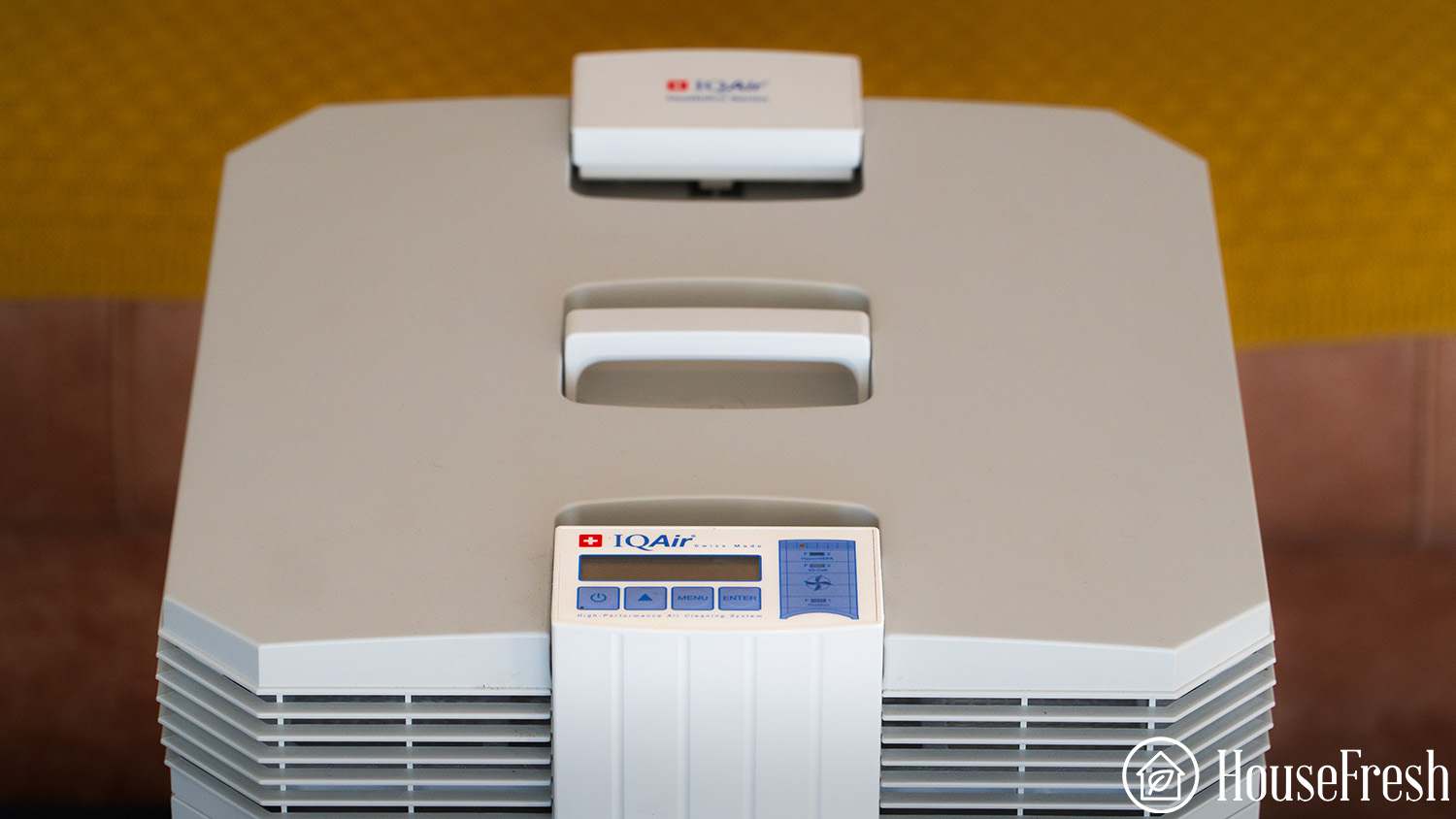 IQair Healthpro plus Controls