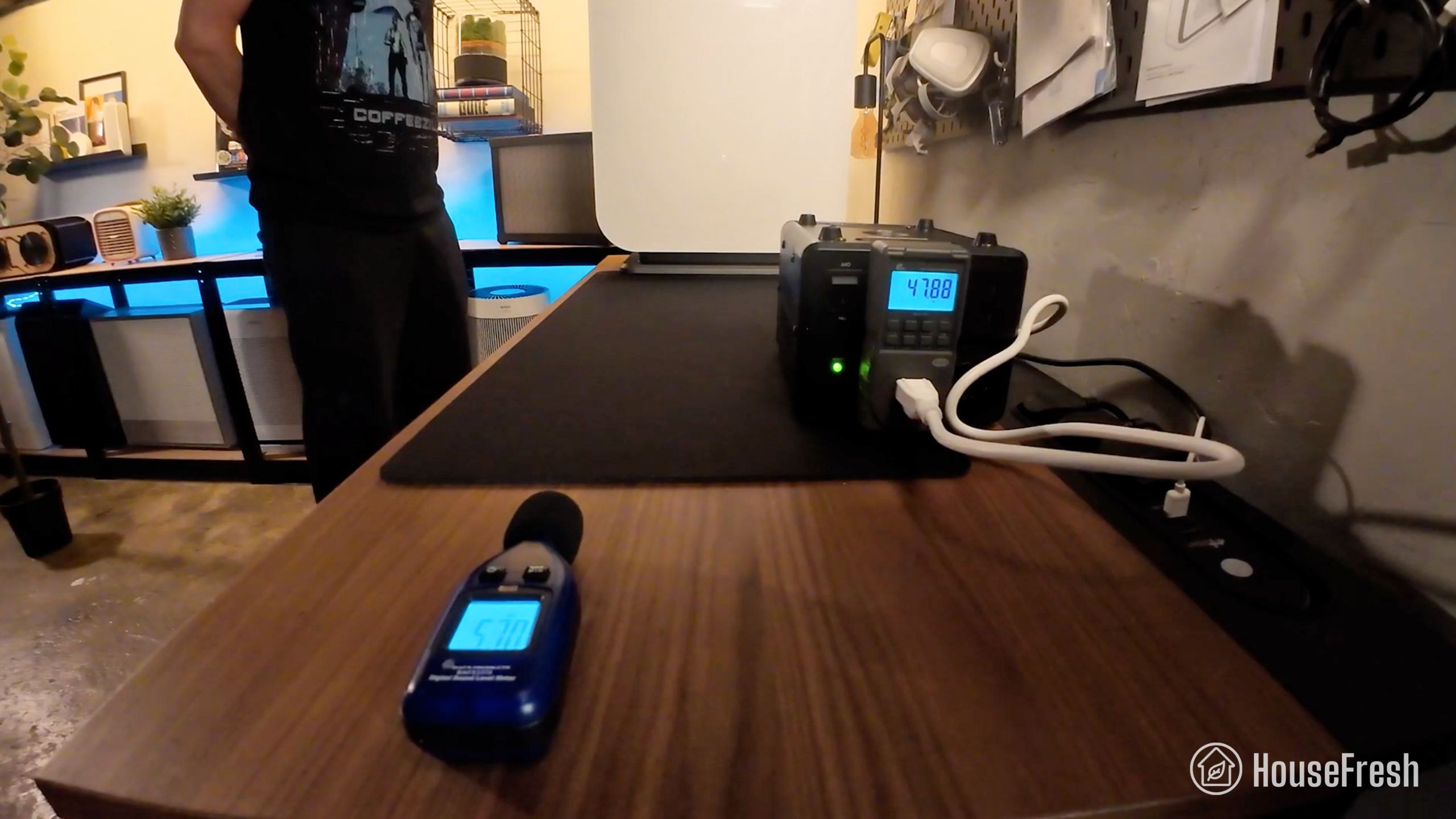 Alen 75i Sound Electricity Test