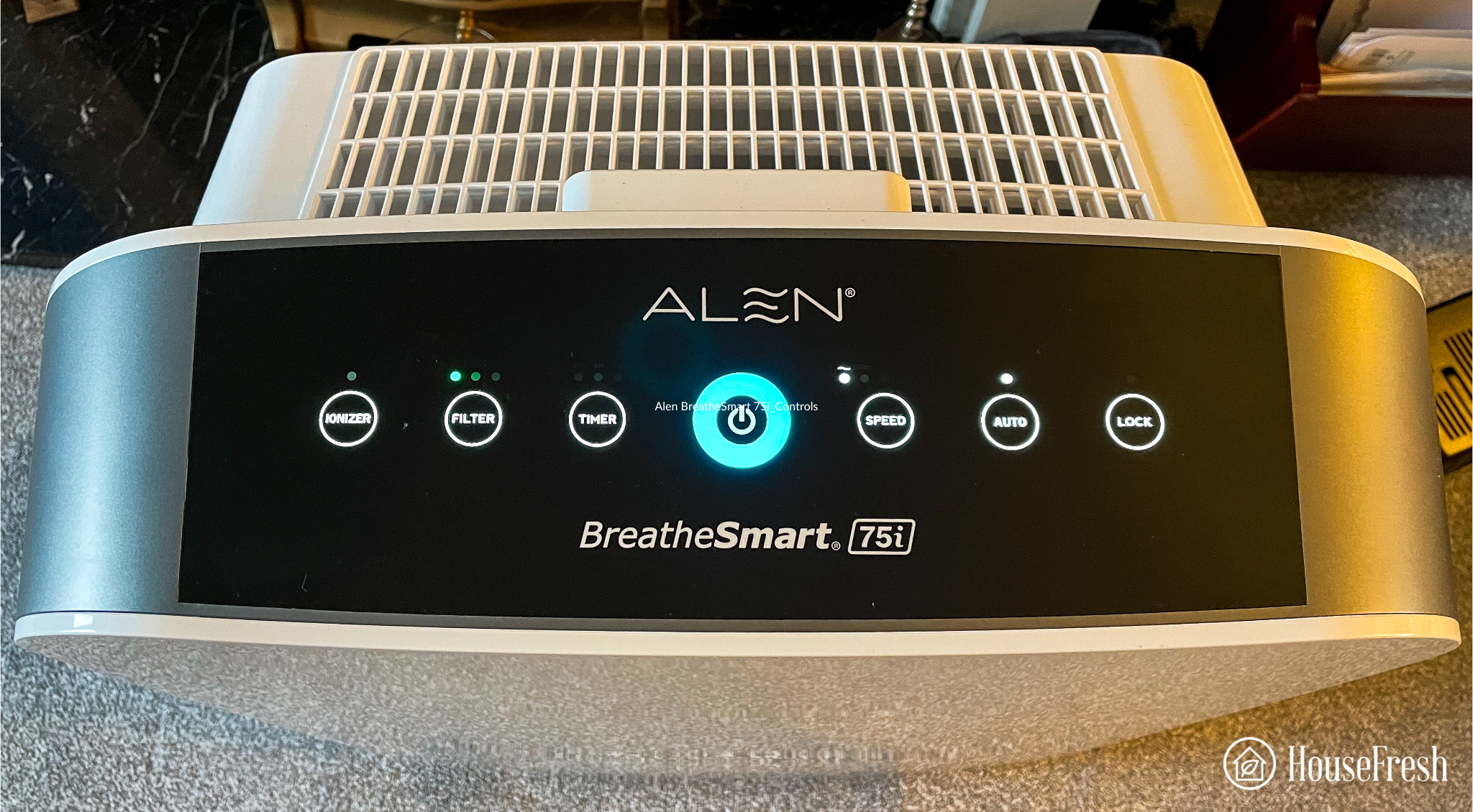 Alen BreatheSmart 75i Controls