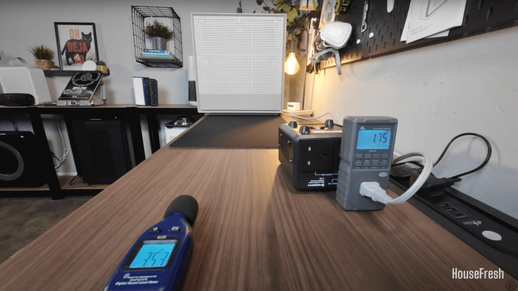 Coway Airmega 250S Sound energy test