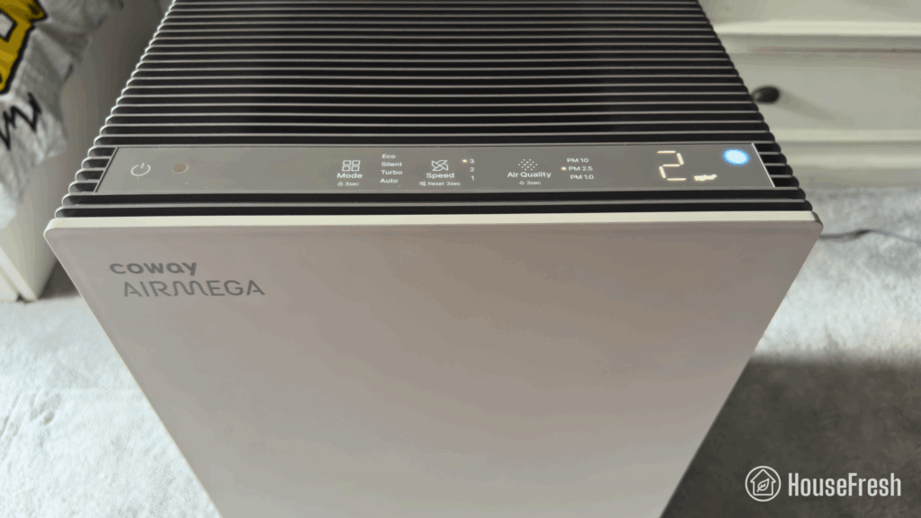 Coway Airmega ProX Controls