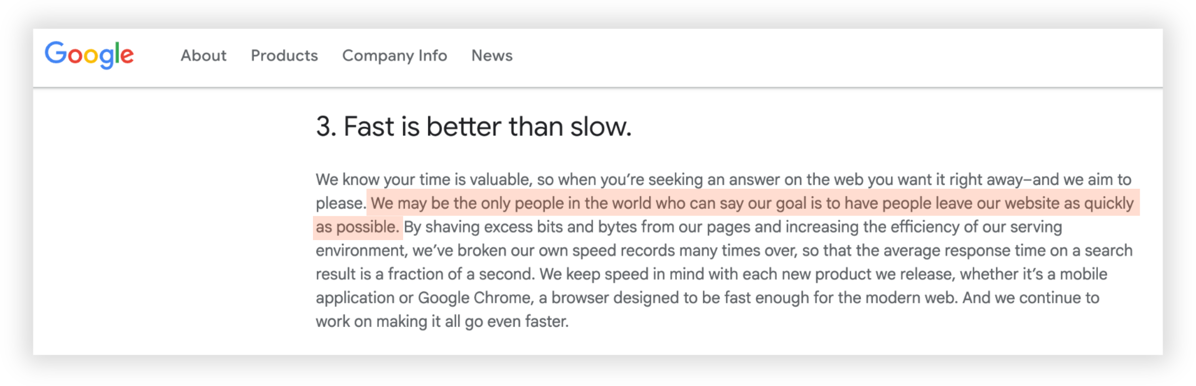 google corporate philosophy