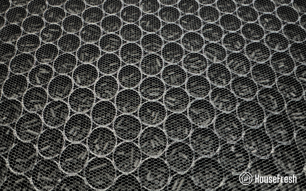 Levoit Vital 100S Pelleted carbon closeup