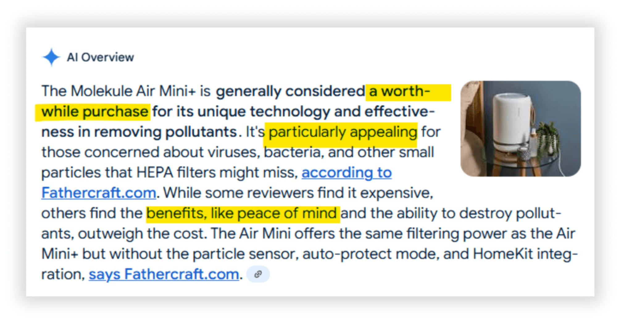 molekule air mini ai overview