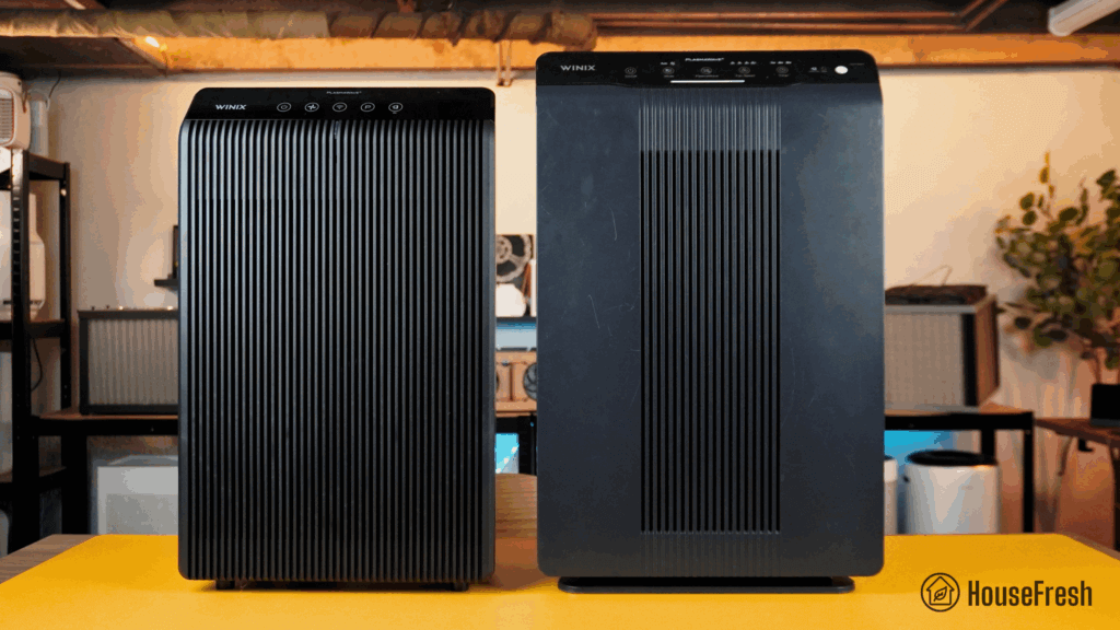 Winix 5510 VS 5500 2 Front